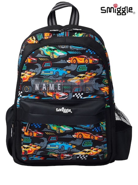 Smiggle Black Junior Curious ID Backpack (W29989) | £32