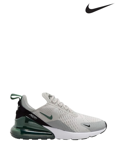 Nike Black/Grey Air Max 270 Trainers (W30239) | £145
