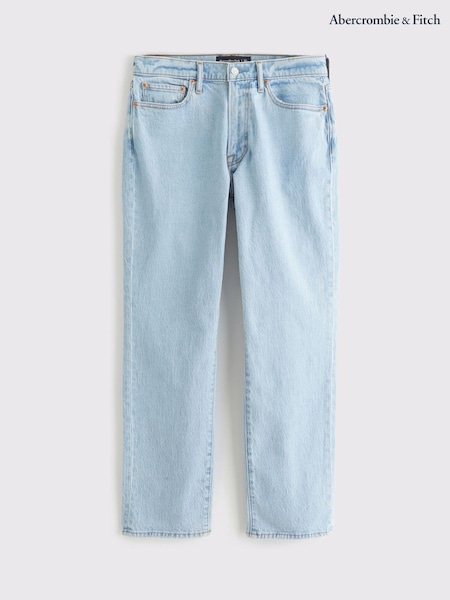 Abercrombie & Fitch Blue Straight Leg Jeans (W30416) | £65