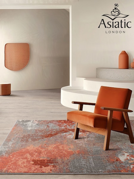 Asiatic Rugs Multi Cloud Abstract Rug (W30561) | £59 - £289