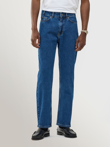 Percival Blue Straight Leg Denim Jeans (W30604) | £130