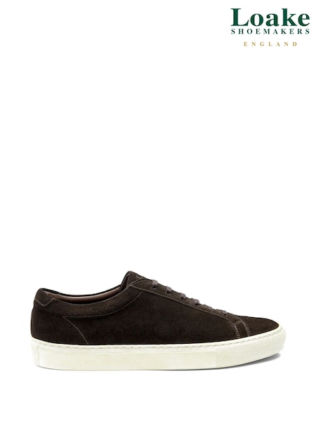 Loake Suede Derby Brown Sneakers (W30615) | £170