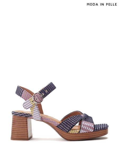 Moda in Pelle Grechian Cross-Over Comfort Platform Sandals (W30624) | £89