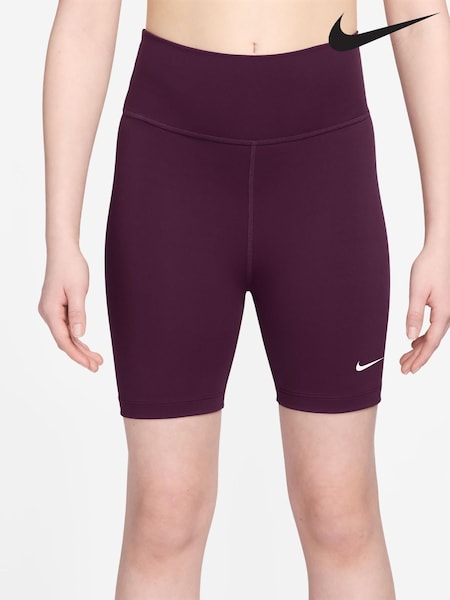 Nike Bordeaux Burgundy Dri-FIT One 5 Inch Bike Shorts (W30763) | £0