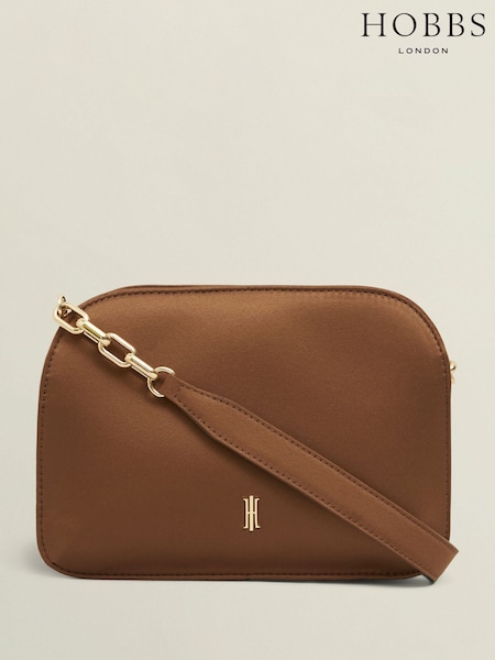 Hobbs Brown Milan Clutch Bag (W30909) | £99