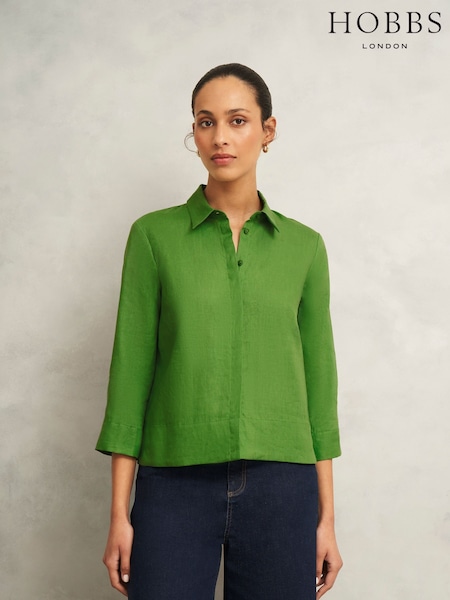 Hobbs Green Nita Shirt (W30913) | £79