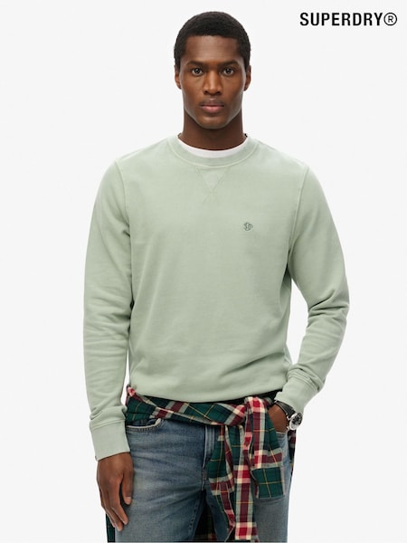 Superdry Blue 100% Cotton Classic Essential Sweatshirt (W30973) | £45