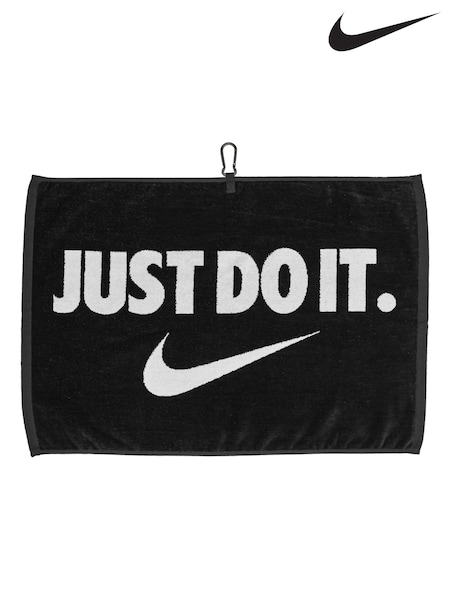 Nike Black Performance Golf Towel (W31176) | £35
