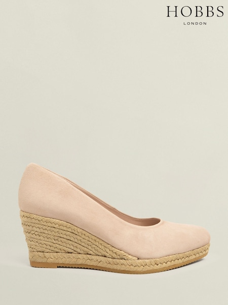 Hobbs Pink Anna Espadrilles (W31664) | £110