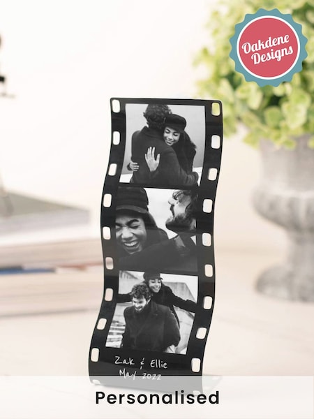 Personalised Metal Photo Reel by Oakdene (W31920) | £22