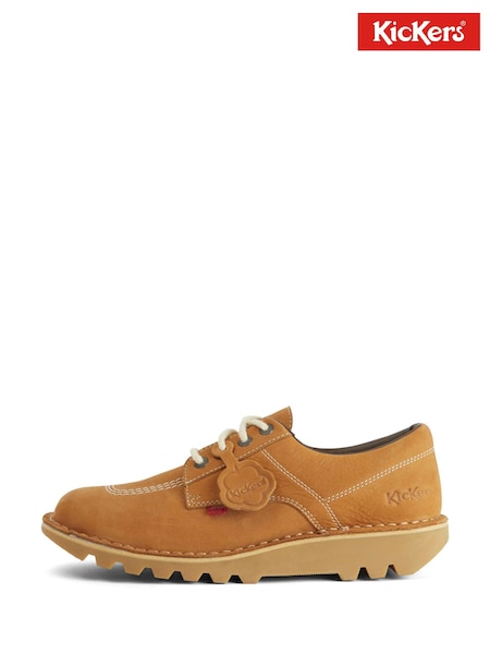 Kickers Brown Kick Lo Shoes (W31988) | £90