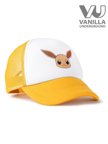 Vanilla Underground Brown Pokemon Girls Adjustable Curved Peak Cap (W32402) | £14