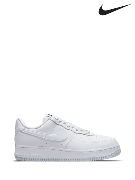 Nike White Air Force 1 07 Trainers (W32597) | £110