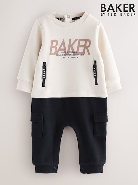 Baker by Ted Baker Stone Mockable Romper (W32701) | £32 - £35