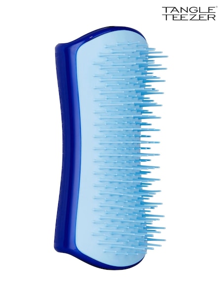 Tangle Teezer Small Pet De-shedding Brush - Blue / Light Blue (W32745) | £11