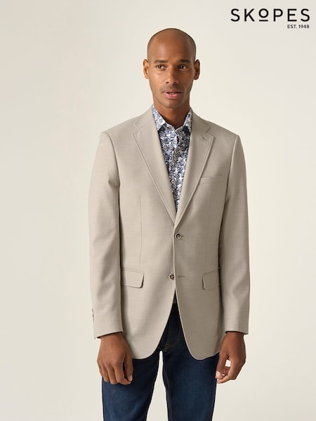 Skopes Natural Tailored Fit Jamie Semi Plain Blazer Jacket (W33040) | £129