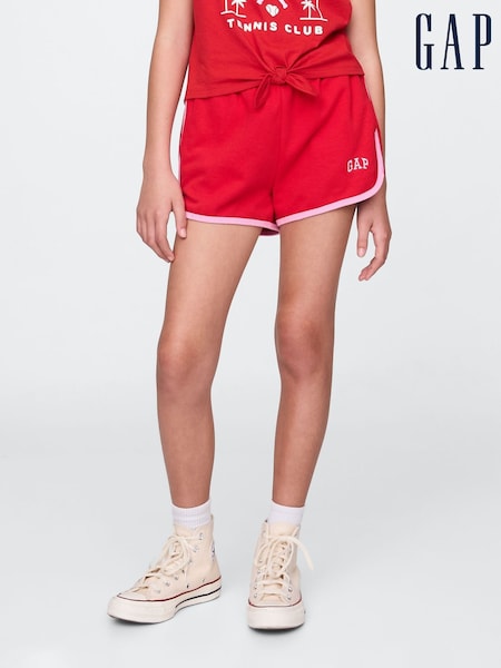 Gap Red Logo Dolphin Sweat Shorts (4-13yrs) (W33169) | £18