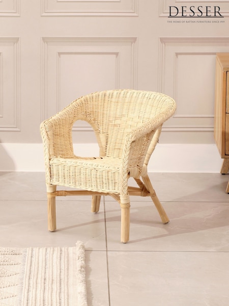 Desser Natural Kids Rattan Wicker Loom Chair (W33242) | £75