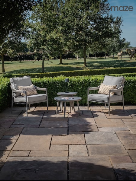 Maze Grey Florence Garden Lounge Set (W33316) | £587