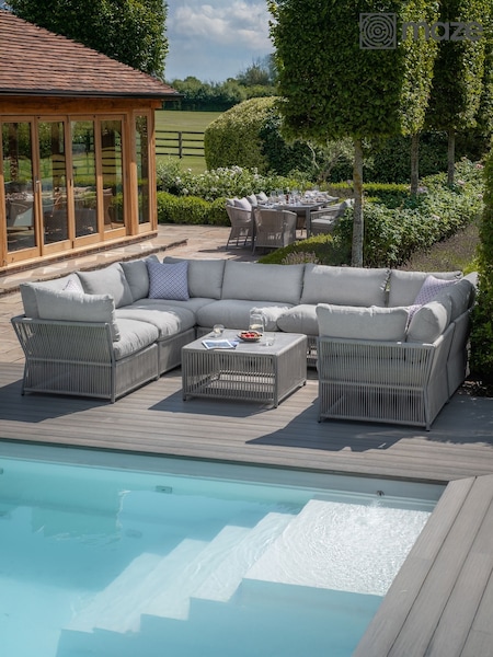 Maze Cool Linen Maldives Garden U-Shape Sofa Set (W33324) | £3,707