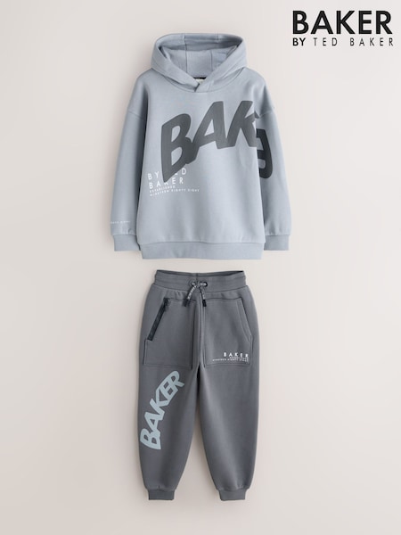 Baker by Ted Baker Oversized Graphic Hoodie and Joggers Set (W33489) | £45 - £50