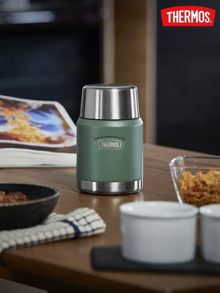 Thermos Rock Cap Green Icon Series Food Flask 470ML (W33751) | £25