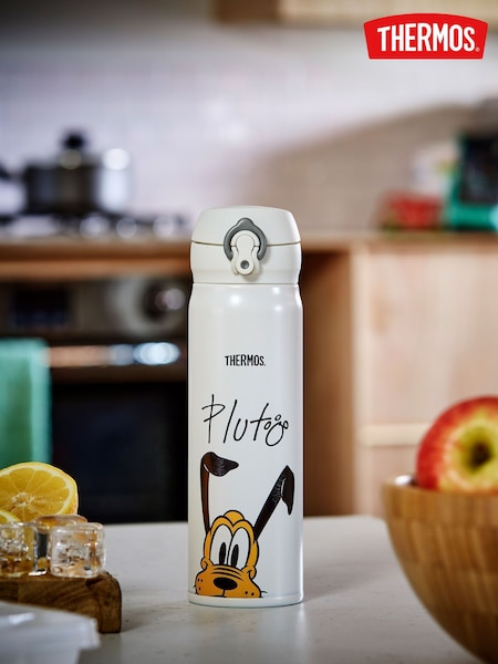 Thermos White Disney Pluto Signature Direct Drink Flask (W33752) | £30