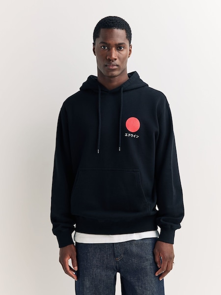 Edwin Black Japanese Sun Hoodie (W33838) | £130