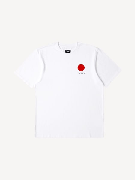 Edwin White Japanese Sun T-Shirt (W33851) | £45