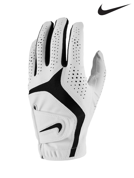 Nike White Dura Feel Premium Left Golf Gloves (W34045) | £17