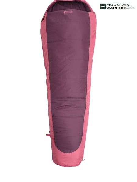 Mountain Warehouse Purple Microlite 500 Mid Season Sleeping Bag (W34070) | £48