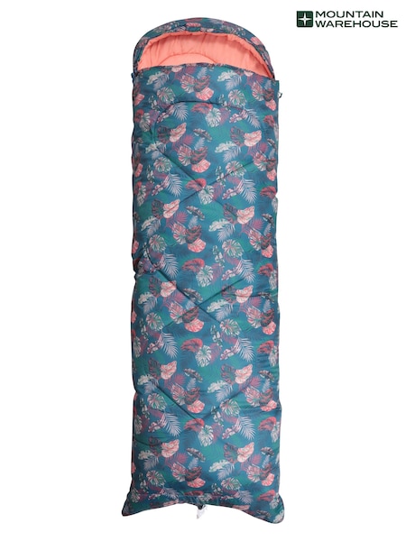 Mountain Warehouse Pink Apex 250 Square Mid Season Sleeping Bag (W34071) | £32