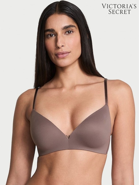 Victoria's Secret Cloudy Grey Non Wired Push Up Bra (W34134) | £45