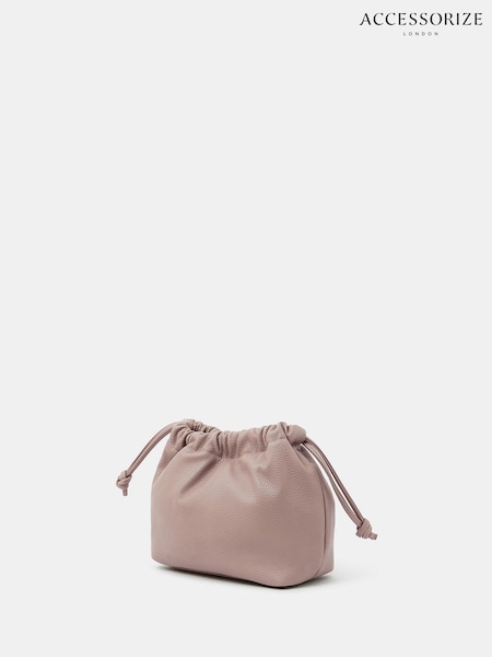 Accessorize Natural Drawstring Cross-Body Bag (W34826) | £30
