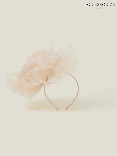 Accessorize Natural Oversized Corsage Headband (W34845) | £49