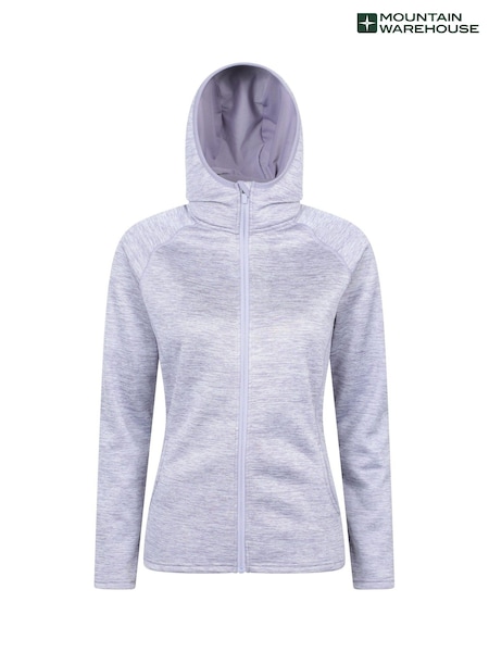 Mountain Warehouse Purple IsoCool Dynamic Chakra Womens Hoodie (W35260) | £35