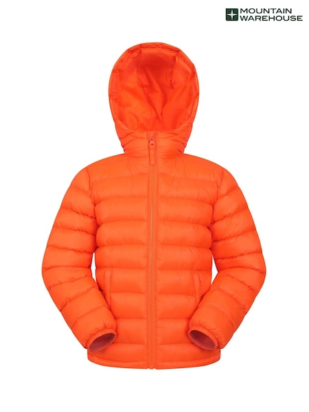 Mountain Warehouse Orange Seasons II Kids Water-Resistant Padded Jacket (W35344) | £32