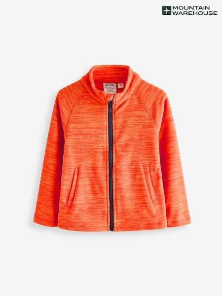 Mountain Warehouse Orange Kids Snowdonia Quick Drying Fleece (W35353) | £19