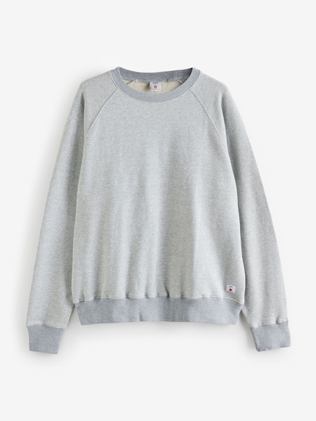 Edwin Grey Raglan Sweatshirt (W35465) | £180