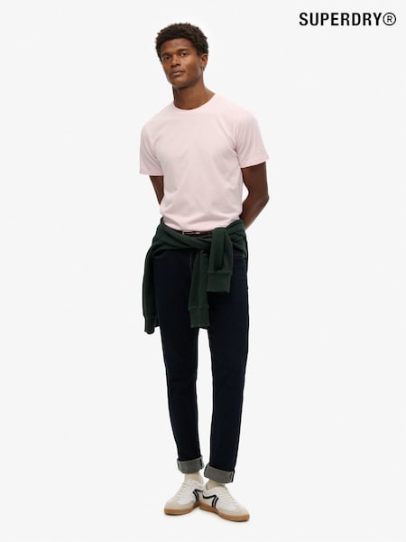 Superdry Pink 100% Cotton Classic Essential T-Shirt (W35650) | £20