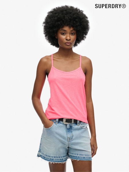 Superdry Pink Studios Strappy Vest (W35658) | £18