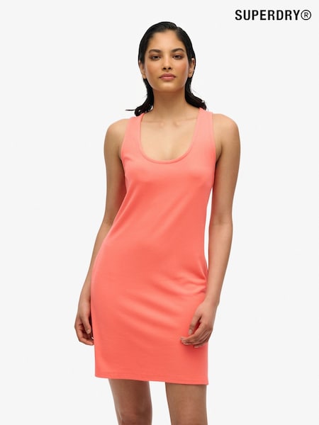 Superdry Pink Vest Mini Dress (W35671) | £30