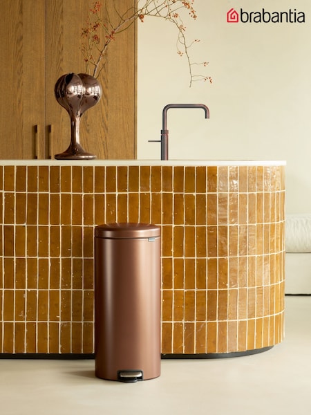 Brabantia Warm Bronze NewIcon Pedal Bin (W35728) | £110