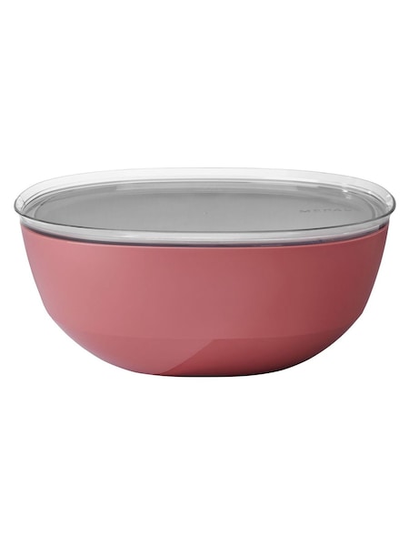 Mepal Vivid Mauve Silueta Glass-Filled Pp Serving Bowl With Lid (W35856) | £25