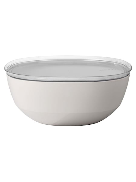 Mepal Nordic Black Silueta Glass-Filled Pp Serving Bowl With Lid (W35870) | £25