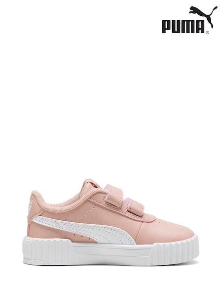 Puma Pink Carina 3.0 Toddler Sneakers (W36022) | £30