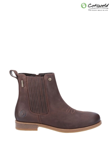 Cotswolds Didbrook Ankle Brown Boots (W36057) | £80