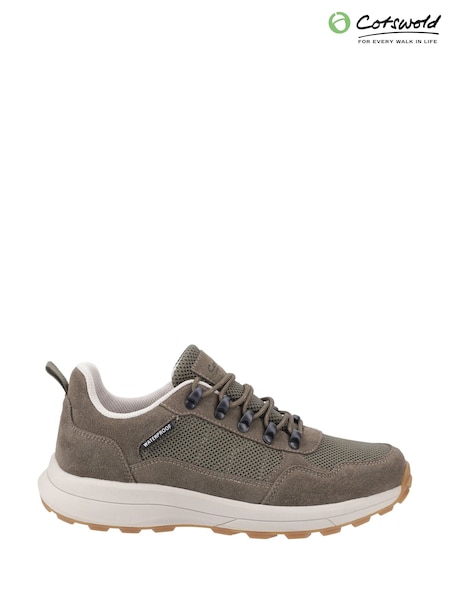 Cotswolds Grey Elmfield Shoes (W36064) | £50