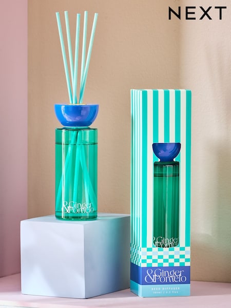 Ginger and Pomelo Blue Bright Collection 180ml Diffuser (W36124) | £20