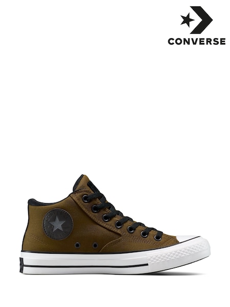 Converse Brown Chuck Taylor All Star Malden Street Patch Trainers (W36309) | £60